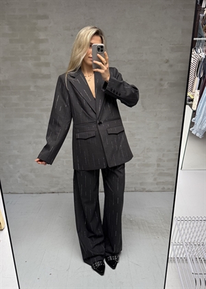 Adira blazer Dark Grey Melange Gestuz 